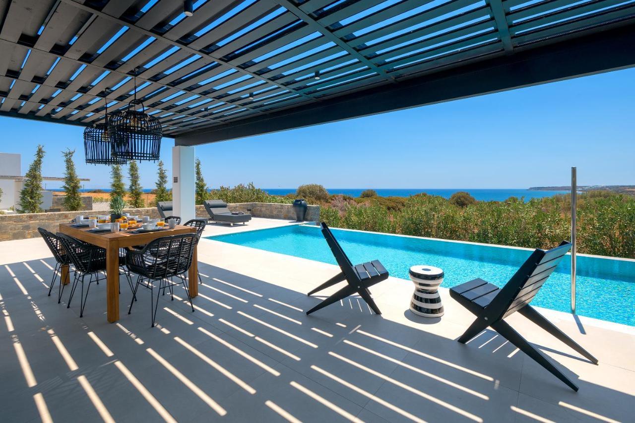 Astrea Villas Lakhania Bagian luar foto